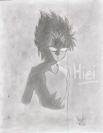 Shaded Hiei by silent_wanderer