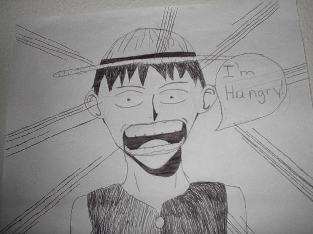 Luffy's Hunger by silently_listening