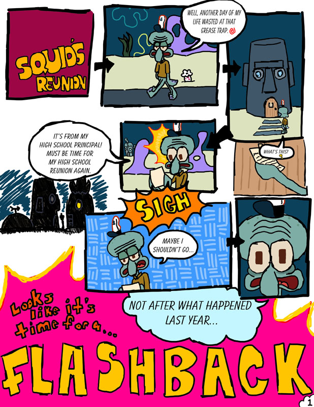 squid's reunion page 1 by silly_rules