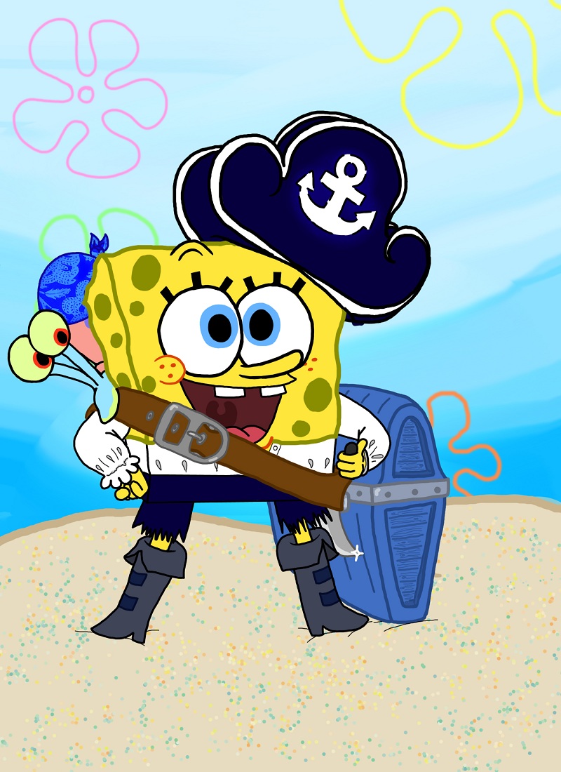 Spongebob pirate... thing by silly_rules