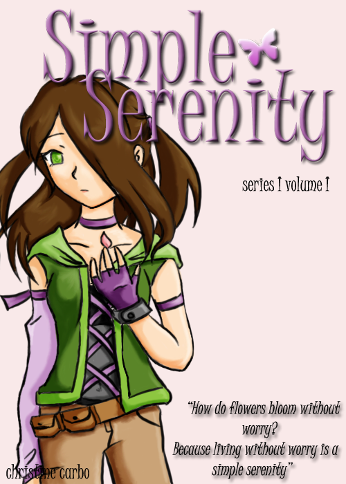 Simple Serenity Manga Cover by silver_angel