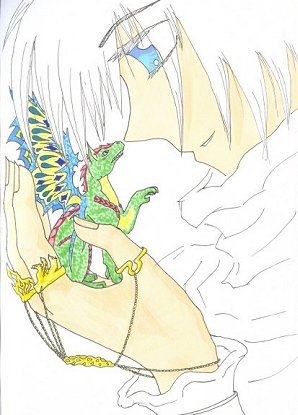 butterfly-dragon (pocket-dragon) by silver_dragicorn