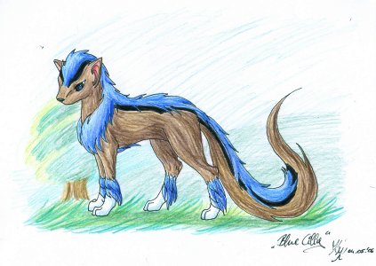 blue cilly by silver_dragicorn