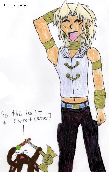 So this Isn't a Carrot Cutter? (Marik) by silver_fox_kitsune