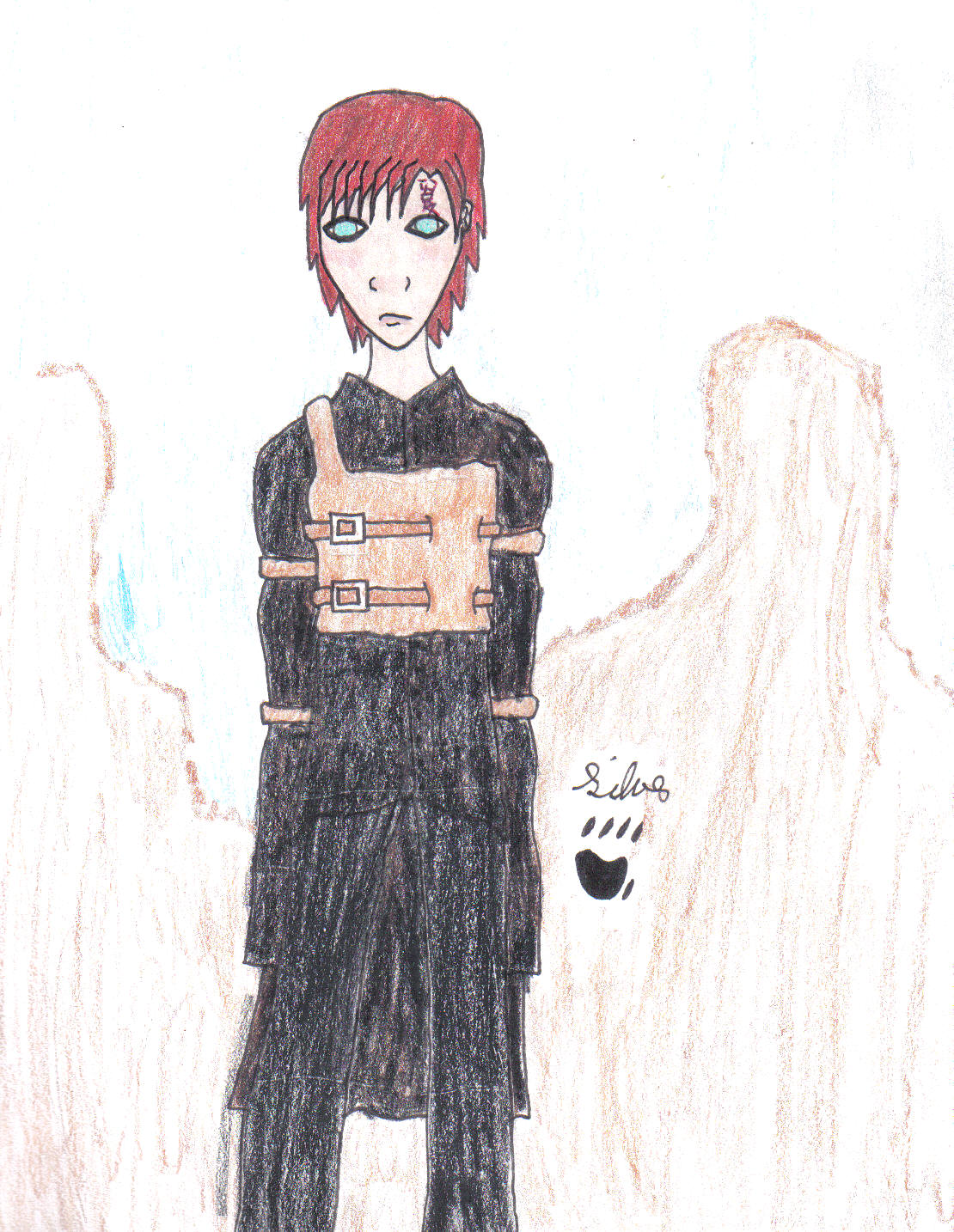 KazeKage Gaara by silver_the_wolf