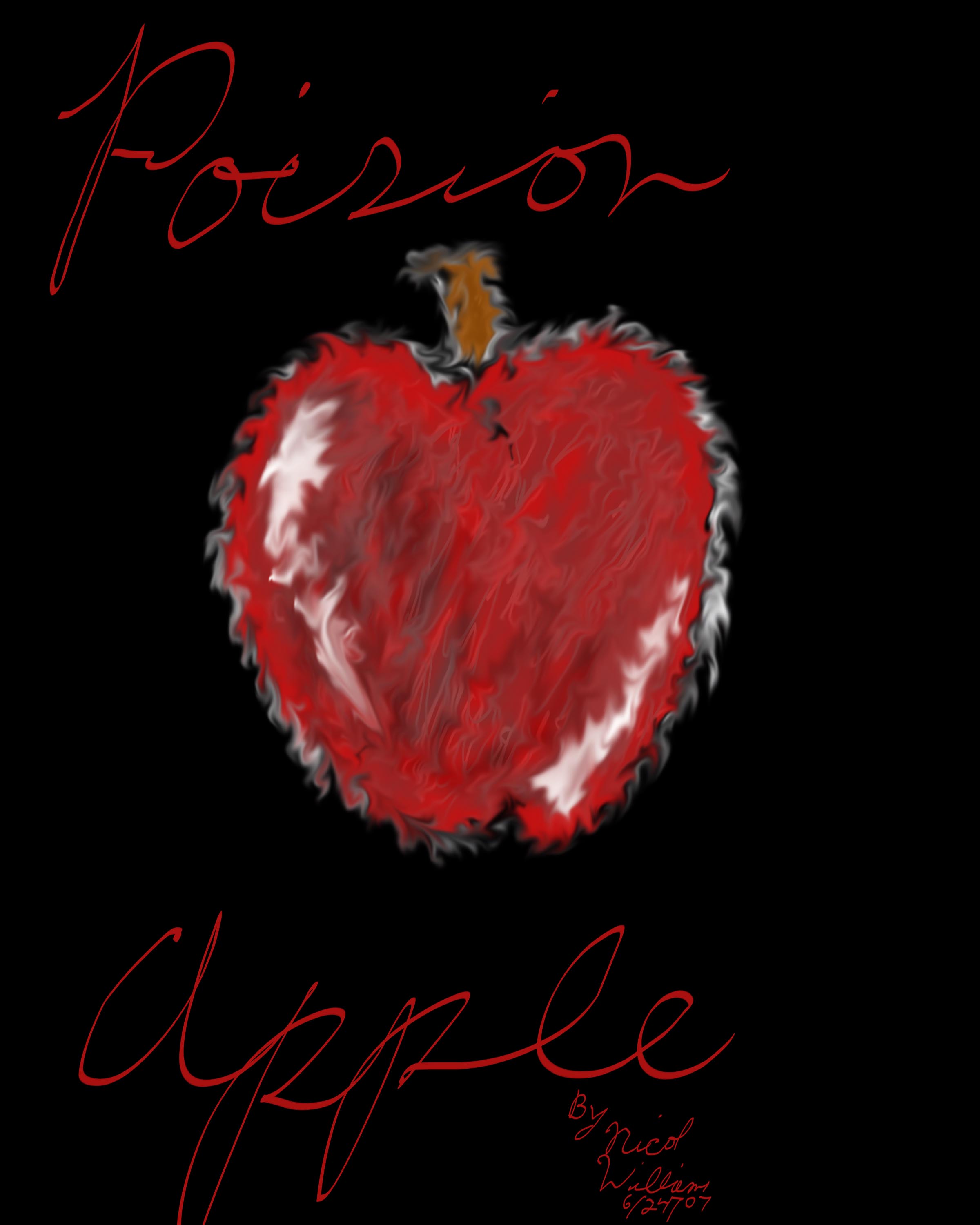 Poision Apple by silver_the_wolf