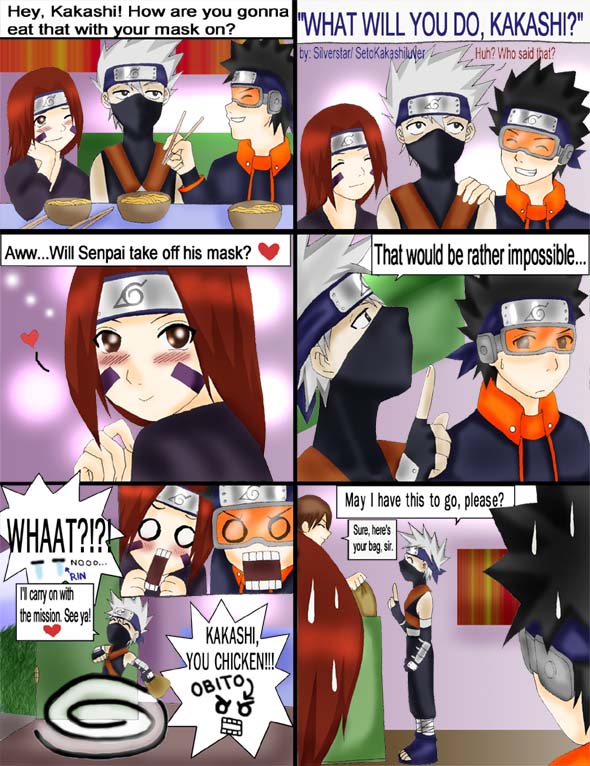 What Will You Do, Kakashi? XD by silverstar