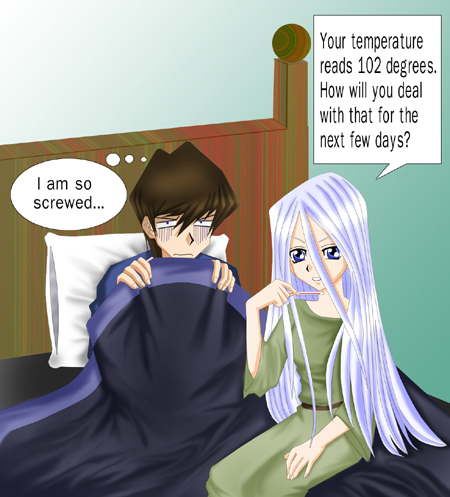Taking His Temperature by silverstar