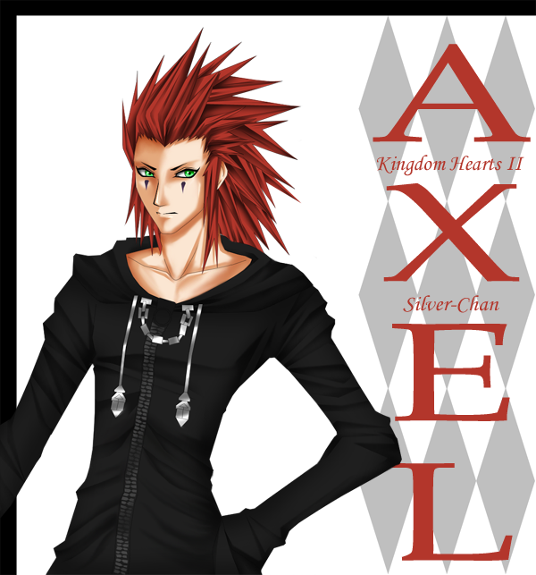 KH2 - Axel by silverstar
