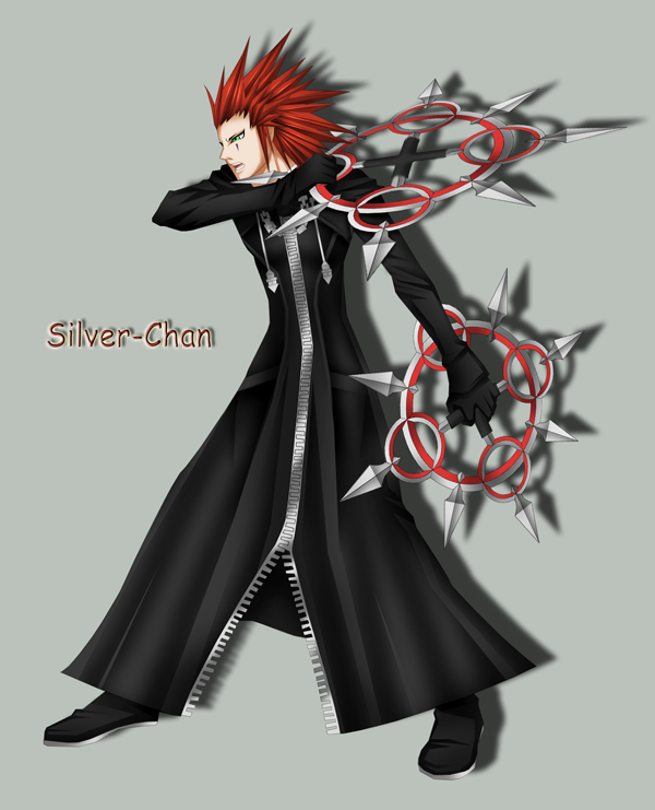 Axel's Fighting Pose by silverstar