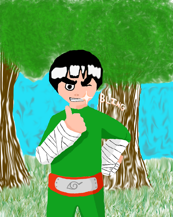 Rock Lee for unknownX by silverstream