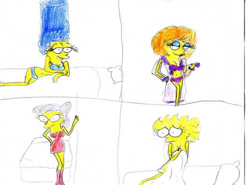 The Simpsons Women by simpsonsfanone