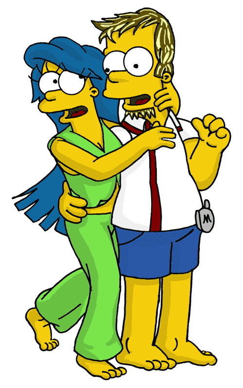 Homer and Marge (Teenagers in 2004!) by simpspin