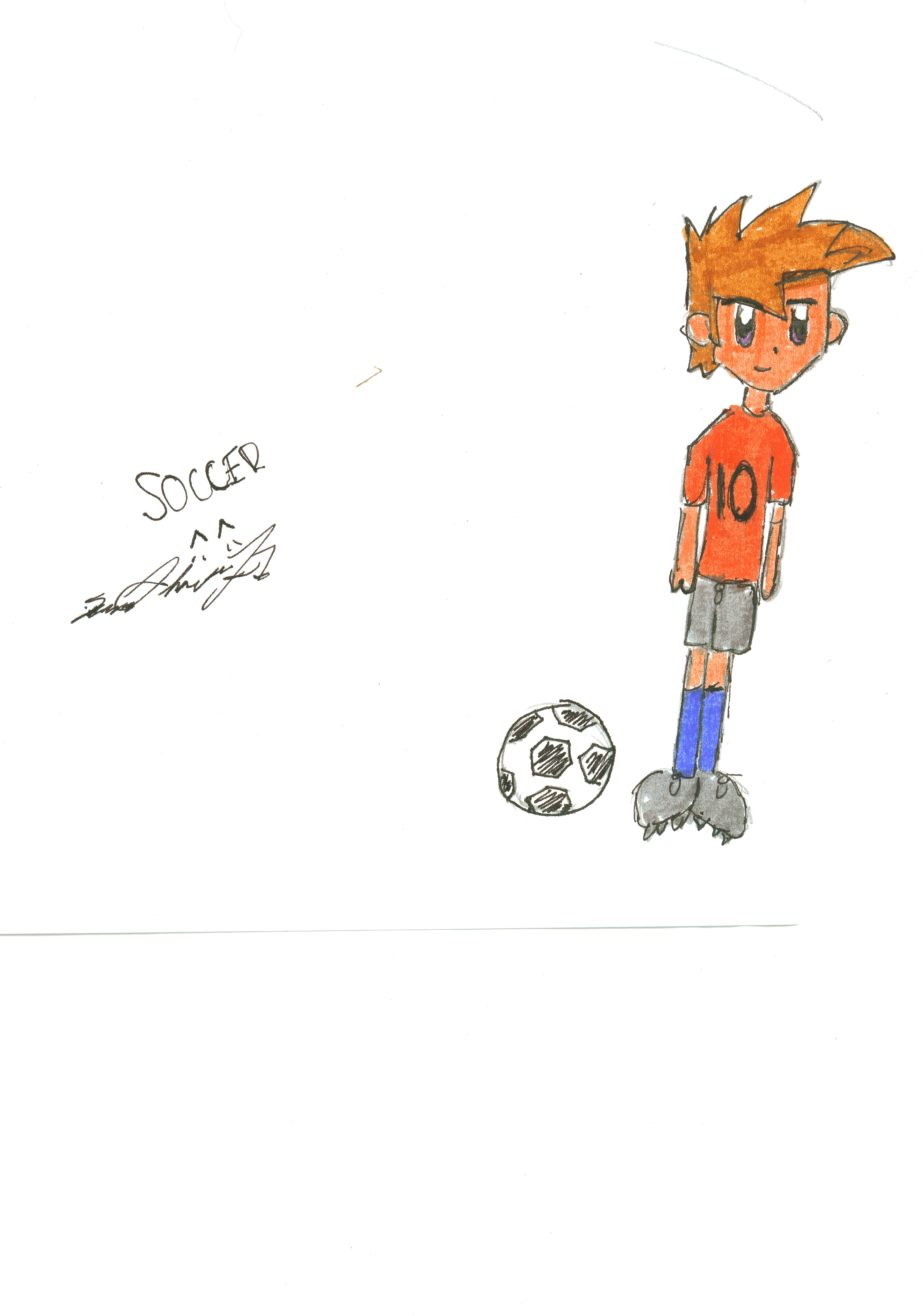 a soccer player by sims2lover78