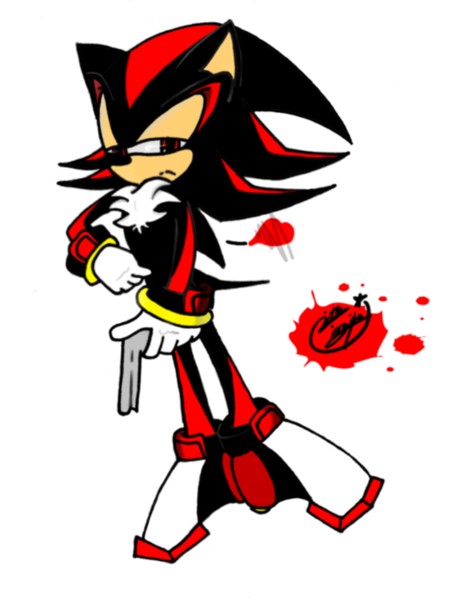 Shadow The Hedgehog*sexy gun* by sino