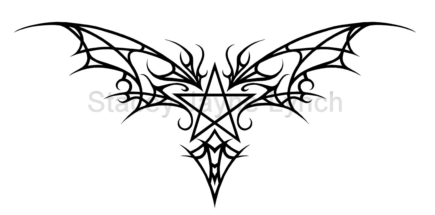 gothic tattoo design by sjml07