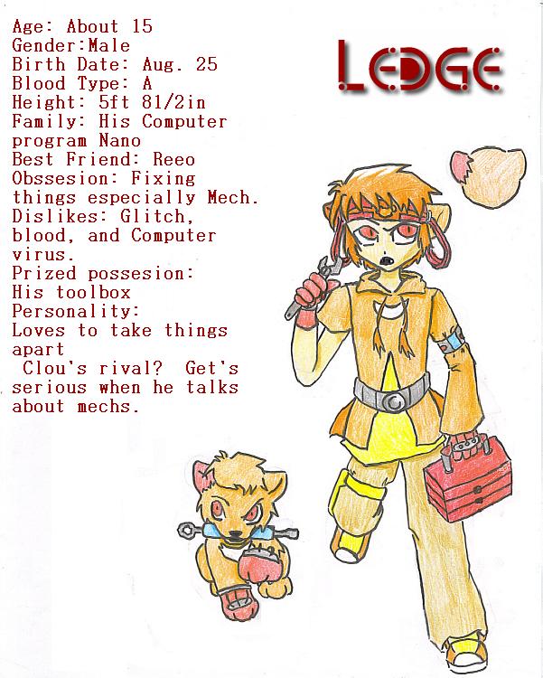 Character profile,[Ledge] by skatepunkspy