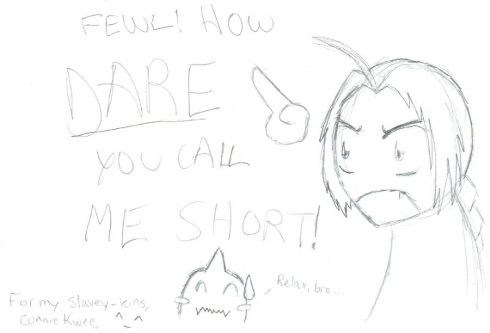 How DARE You Call Me Short! by skibalovesya
