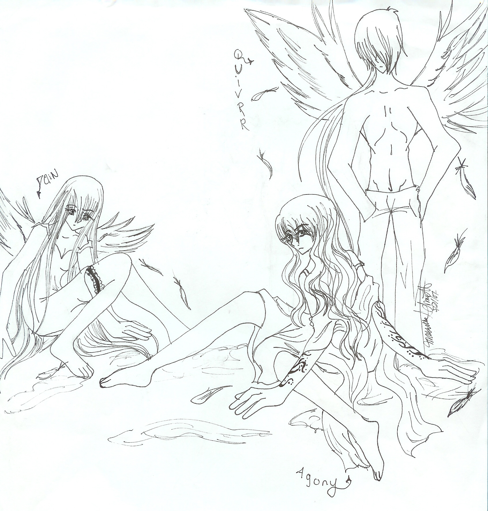 angels of pain by skitzokitty15