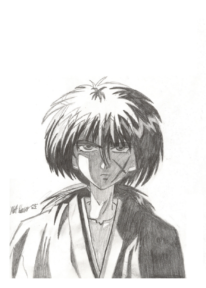 Rurouni Kenshin Portrait by slagoo