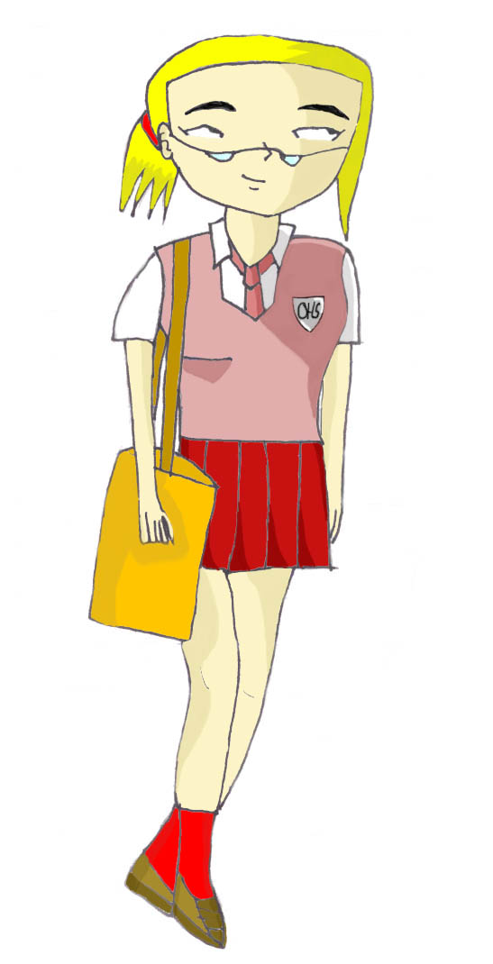 Kelly School Girl by slanggirl