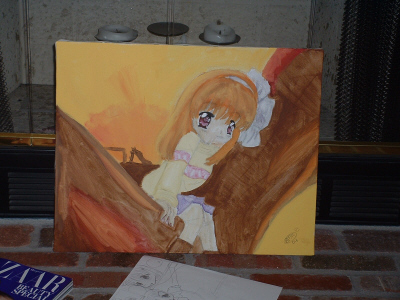a painting of Ayu by slimfast