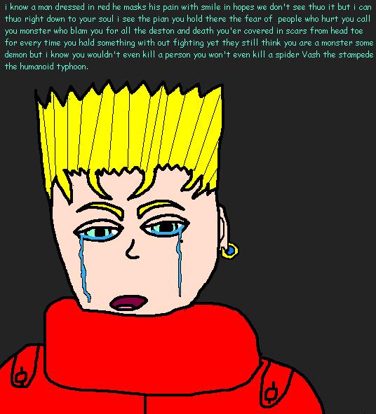 Vash's tears by sliver_puppy20