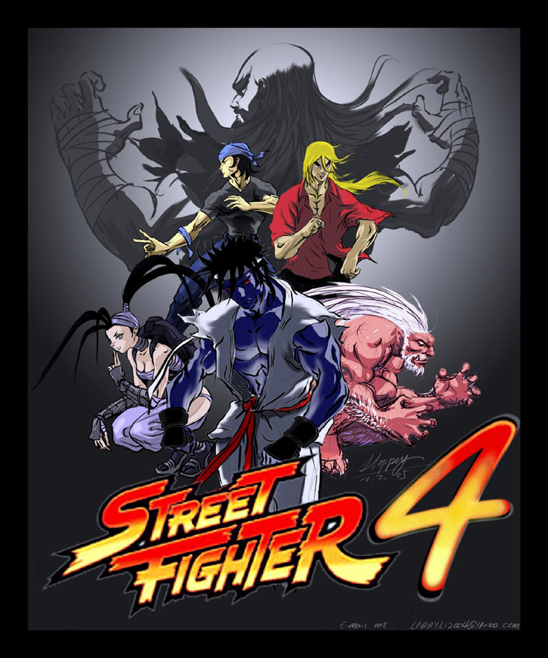 street fighter 4 by sloppey