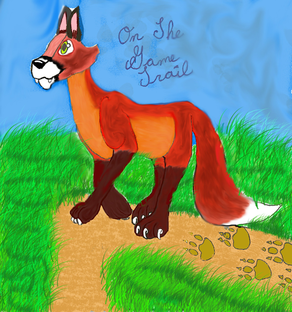 Fox on the Trail by slypokemon