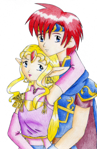 Zelda and Roy for LynxTheWindMaiden by smashsweetie