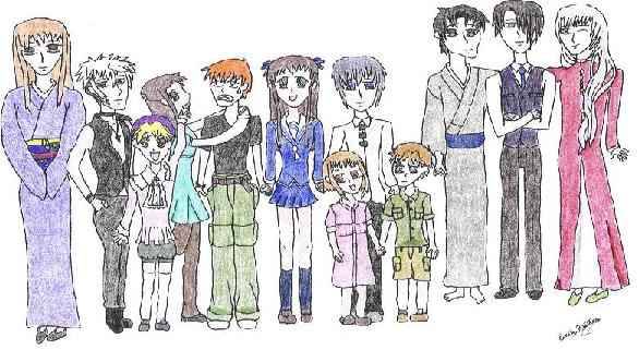 Fruits Basket group by smilingcheerios