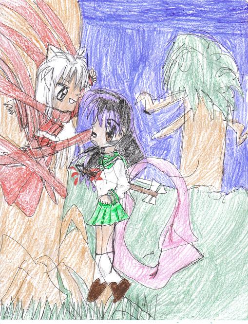 Kagome gets killed by smurifit