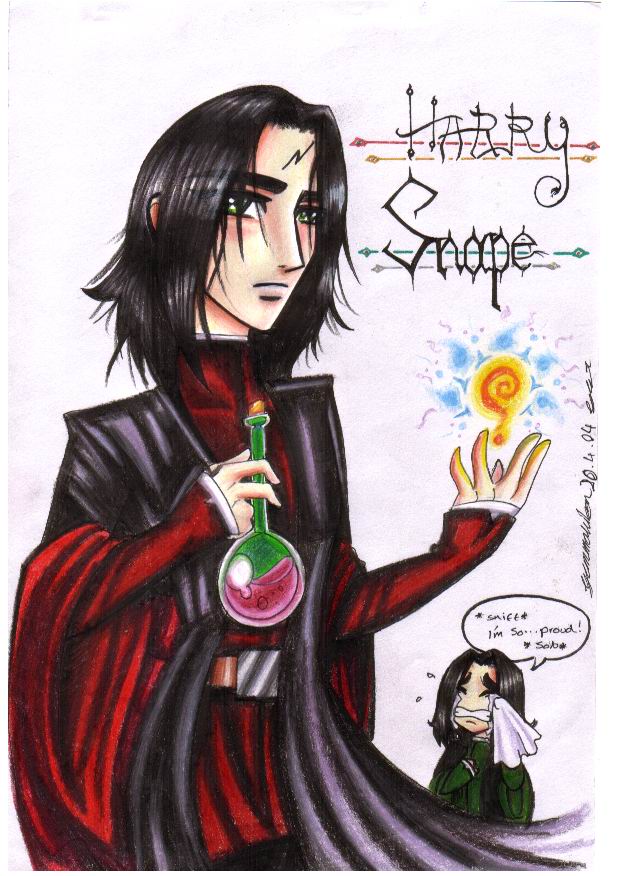 if harry were snape's son No.2 by snapesnogger
