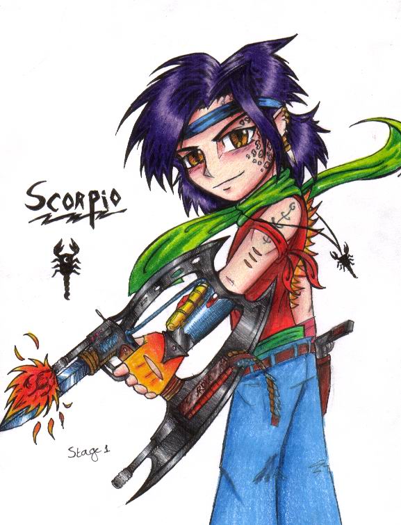 ZodiacWarrior:Scorpio by snapesnogger