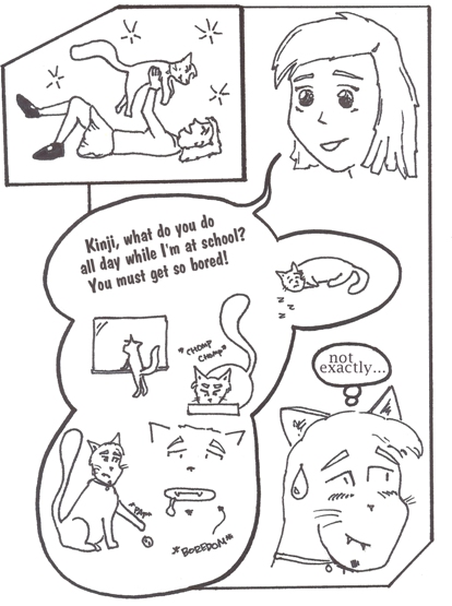Bakasu Cat-- page2 by snargaluff