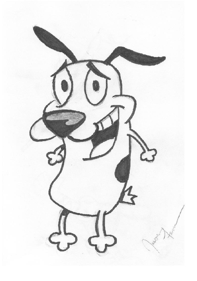 courage the cowardly dog by sniping101