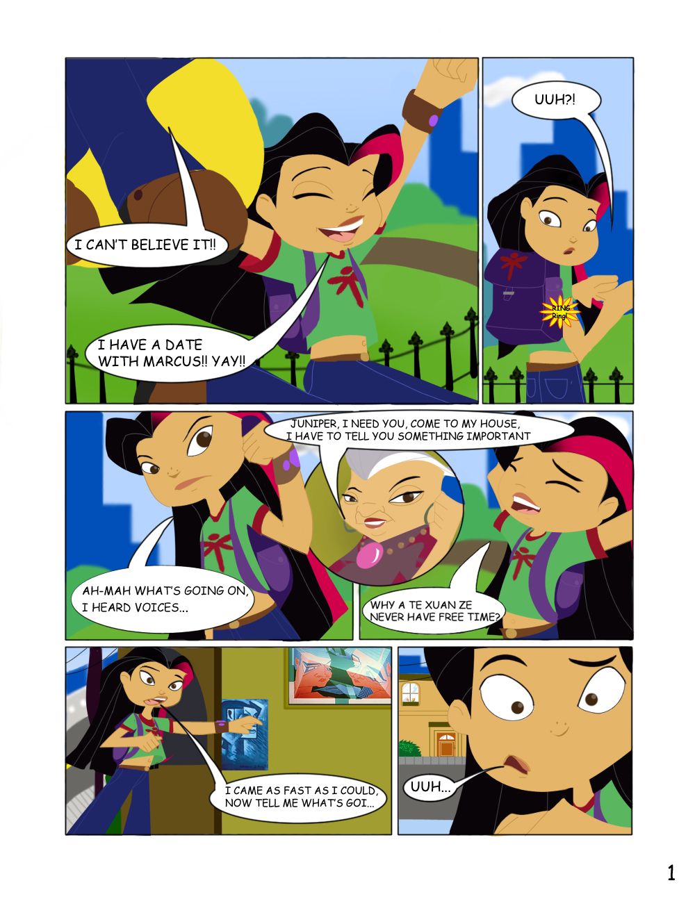 MS comic page 1 by snoopierdass