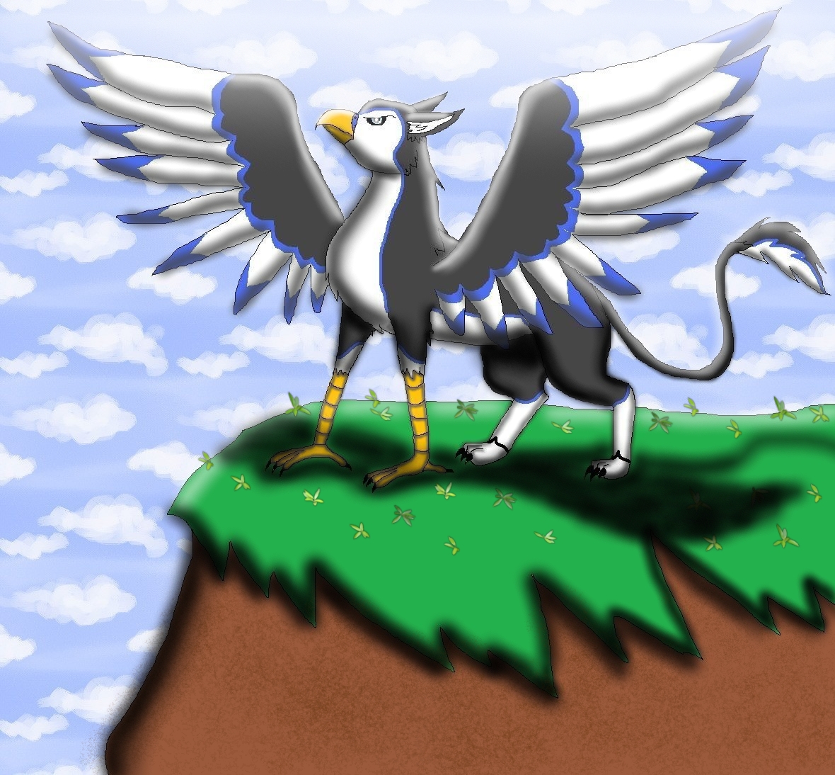 griffin the griffin for CTN from furaffinity by snowflake_the_wolf
