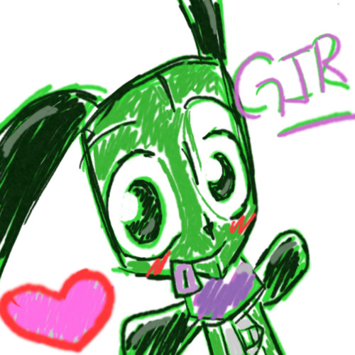 GIR with tablet by snowieXchan