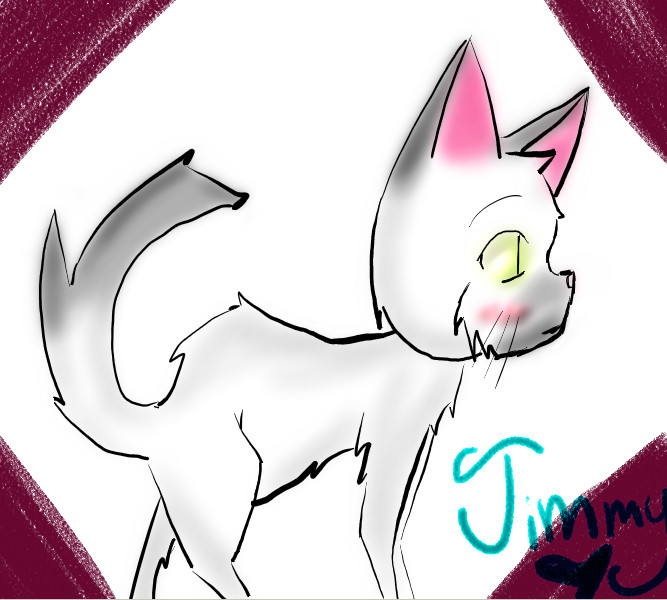 Jimmy dah kitty~ by snowieXchan