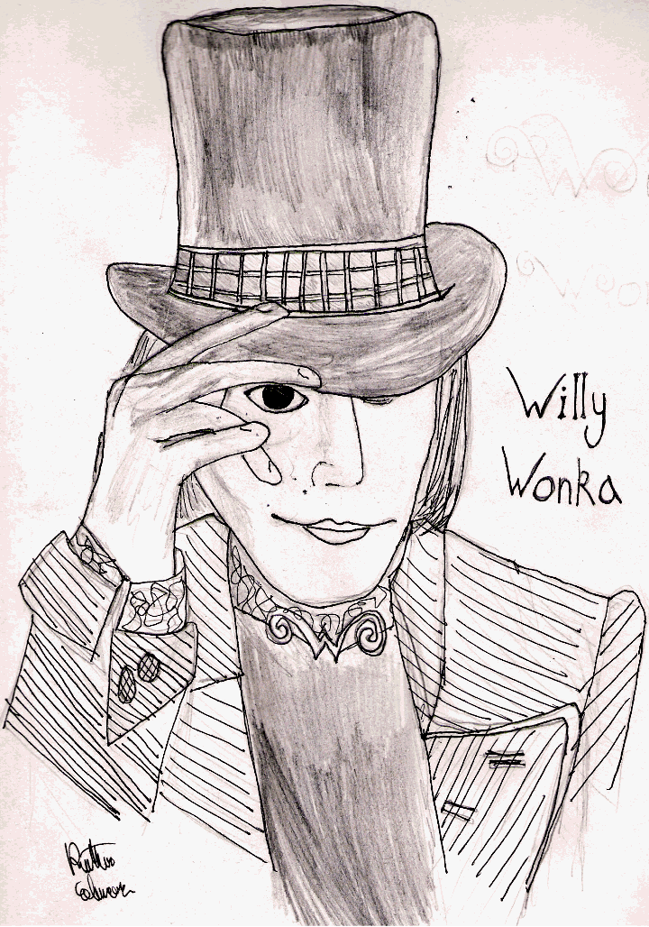 Willy Wonka by snufflesgal