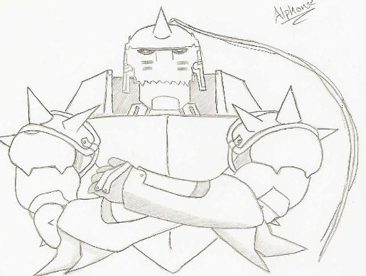 Just an Alphonse Pose by soccer1