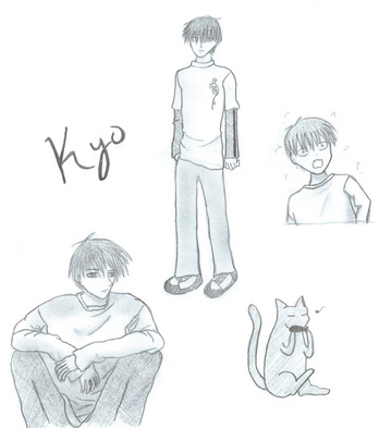 Series of Kyo Sketches by soccer1