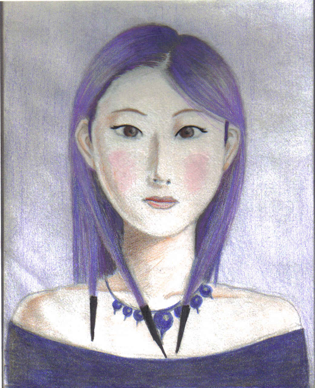 violet girl by soju