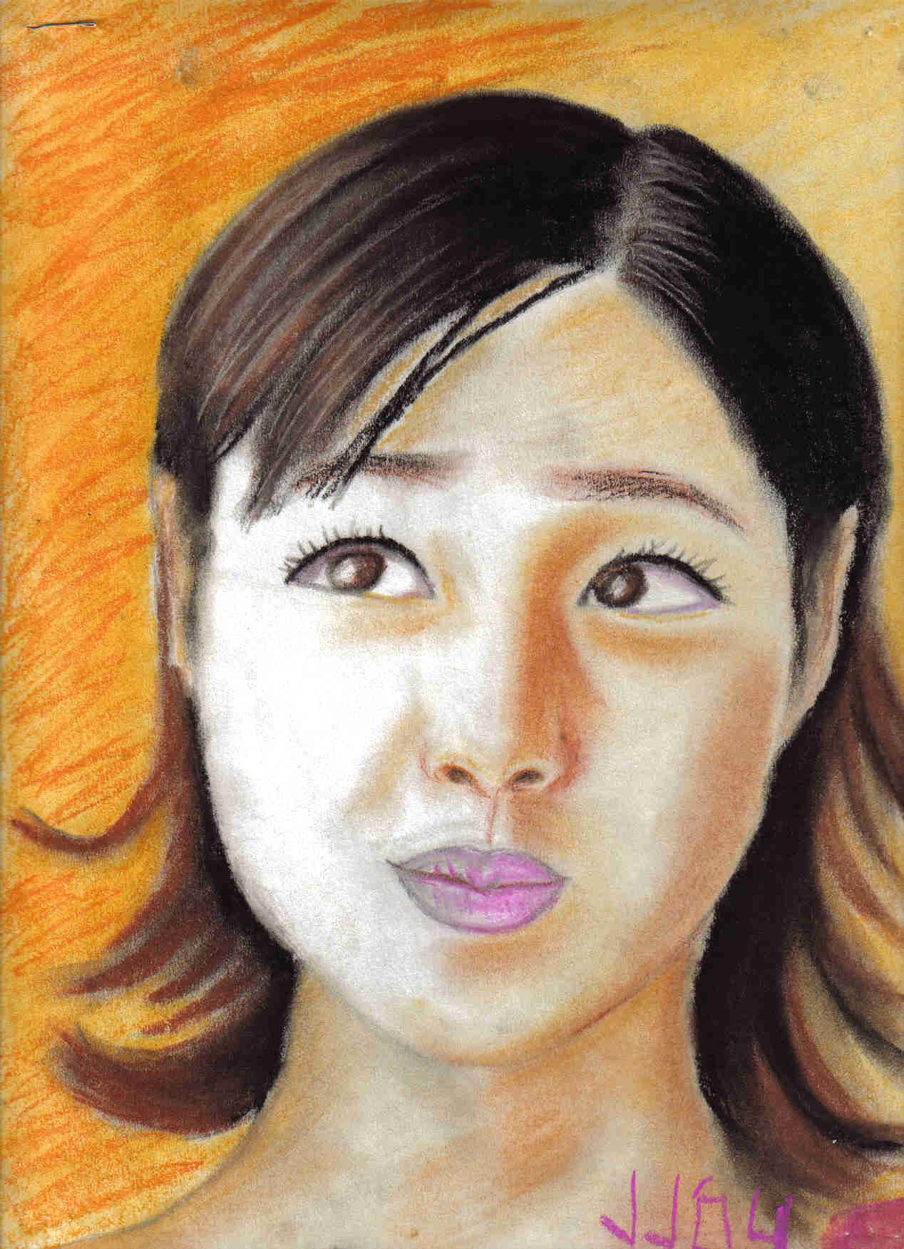 Orange girl by soju