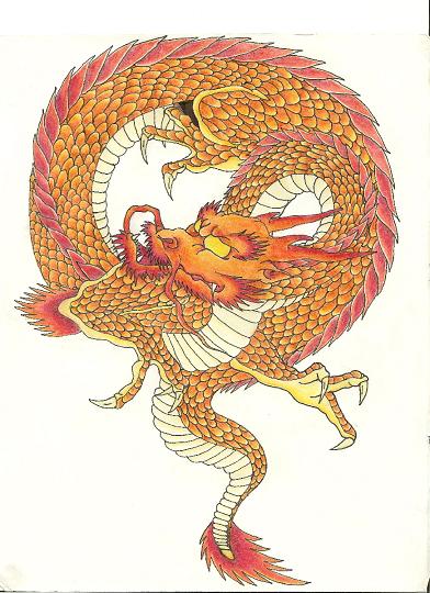 Koi Dragon by soldadoporvida