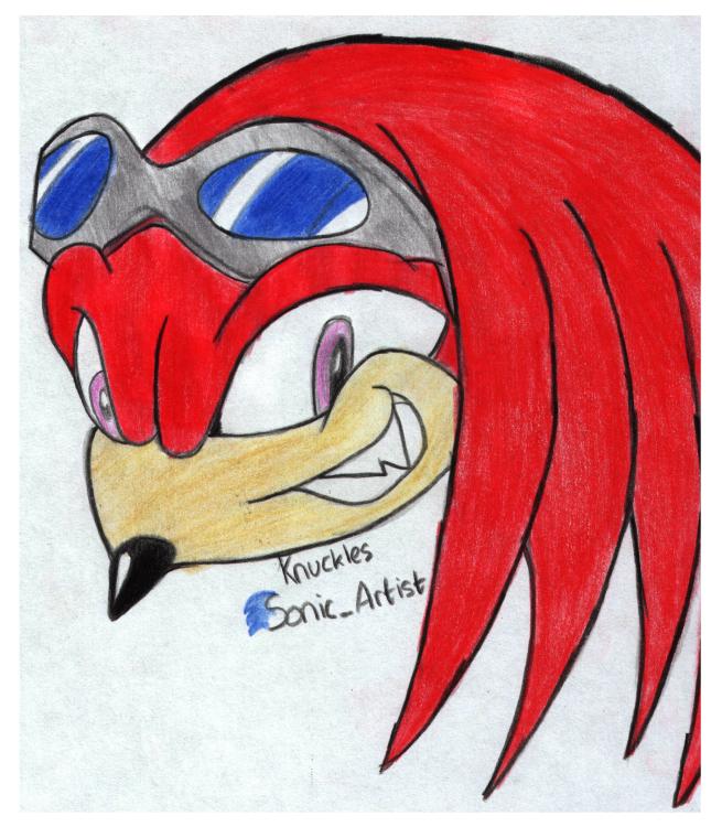 1# Knuckles by sonic_artist