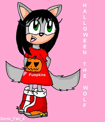 Halloween the Wolf - Halloweens Request by sonic_fan_4