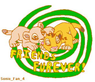 Friends Furever! - Simba and Nala by sonic_fan_4