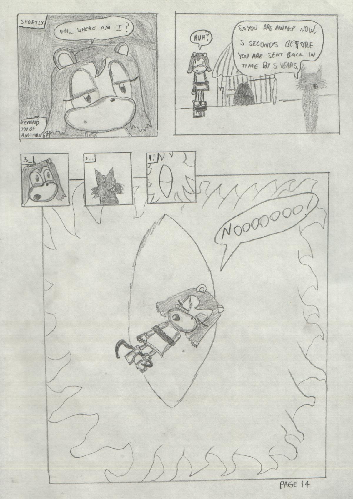 Spark the Hedghog Comic pg.14 by sonic_kilik